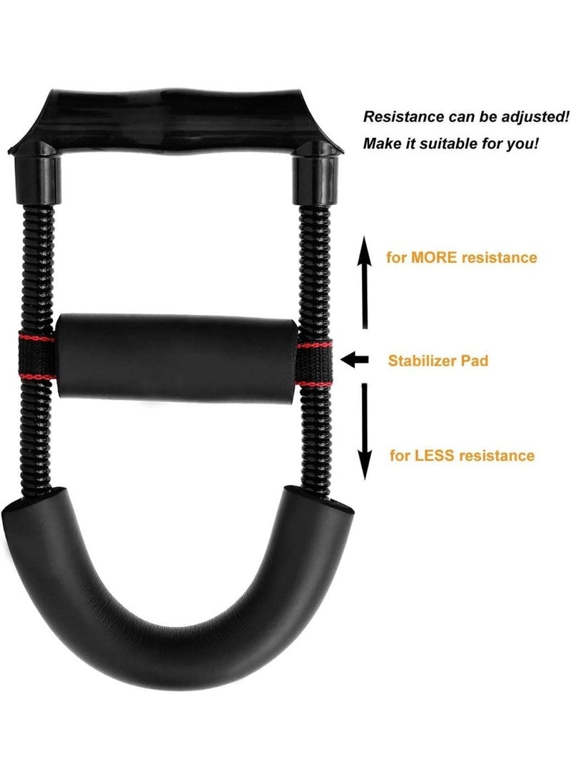 ChicAbode معصم تعزيز، ممارسة الذراع، مطور اليد، 11.4 بوصة، أسود - Image 3